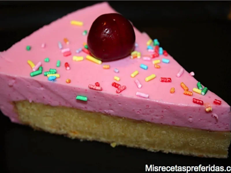 Tarta de crema de fresas
