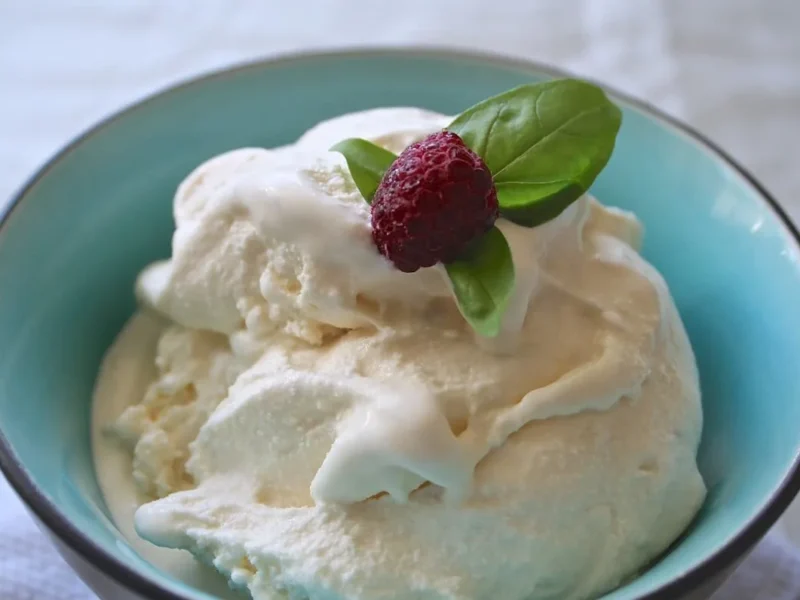 Helado leche merengada