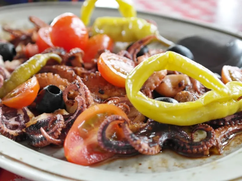 Pulpo a la vinagreta