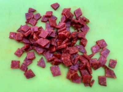 Tortilla de patatas con chorizo