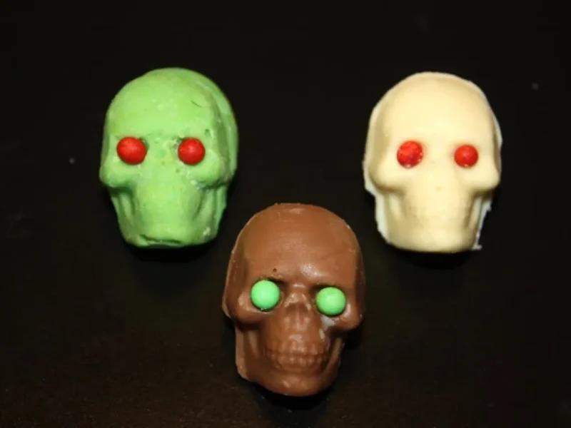 Chocolatinas sorpresa de Halloween