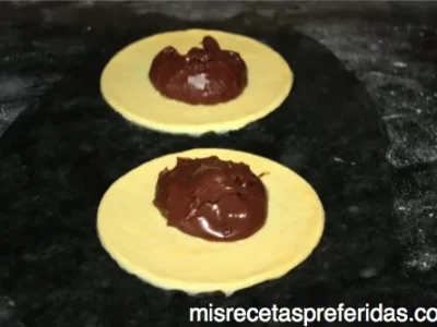 Empanadillas de crema de chocolate