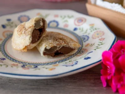 Empanadillas de crema de chocolate