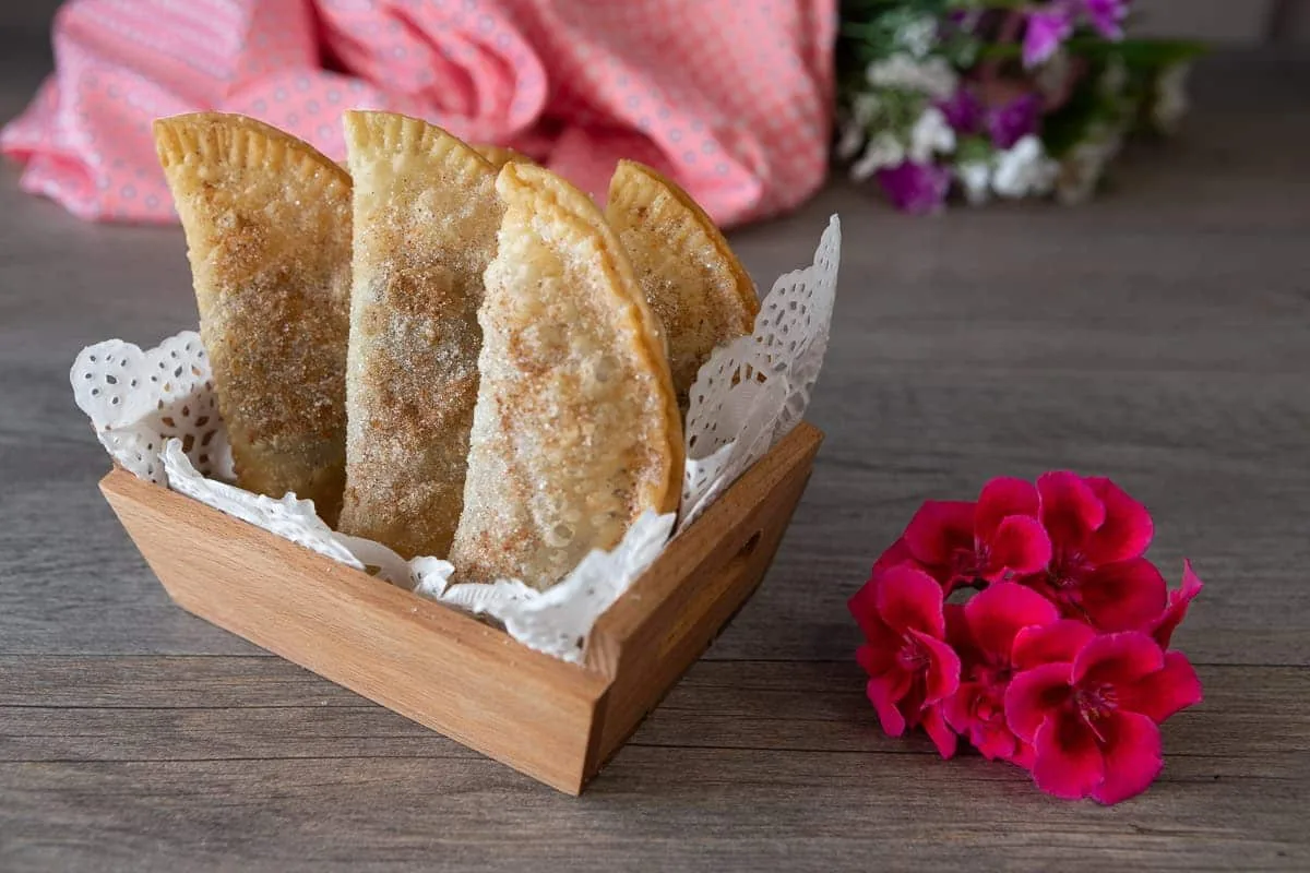 Empanadillas de crema de chocolate
